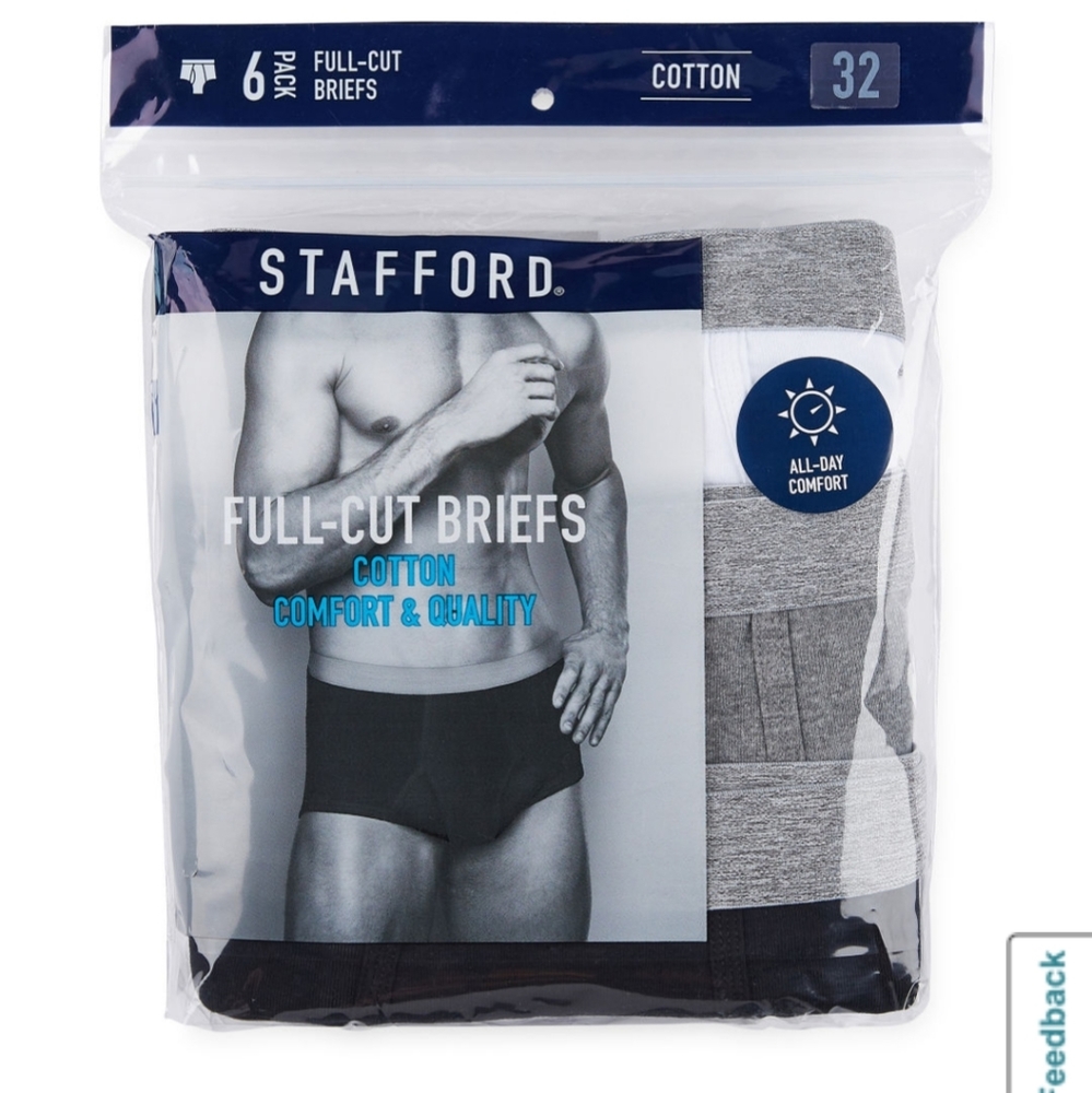 Stafford full cut briefs